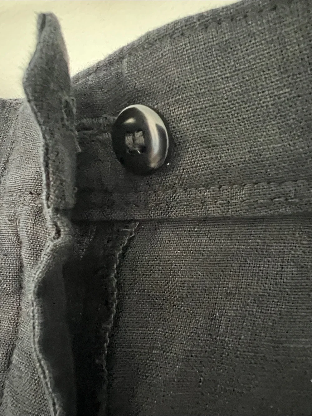J. Crew | Black 100% Linen Shorts #CH874 Size L